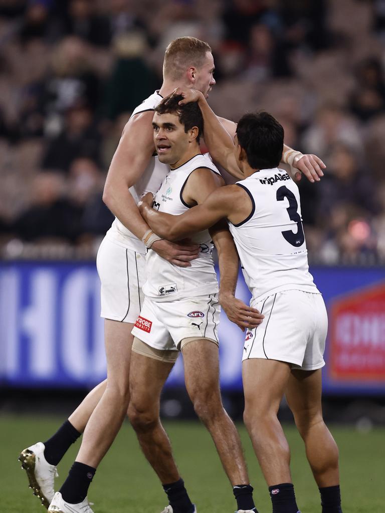 Jack Martin starred for the Blues. Picture: Darrian Traynor/Getty Images