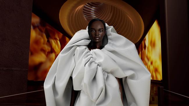 Avatar of Duckie Thot wearing digital fashion brand Myami. Image: Supplied