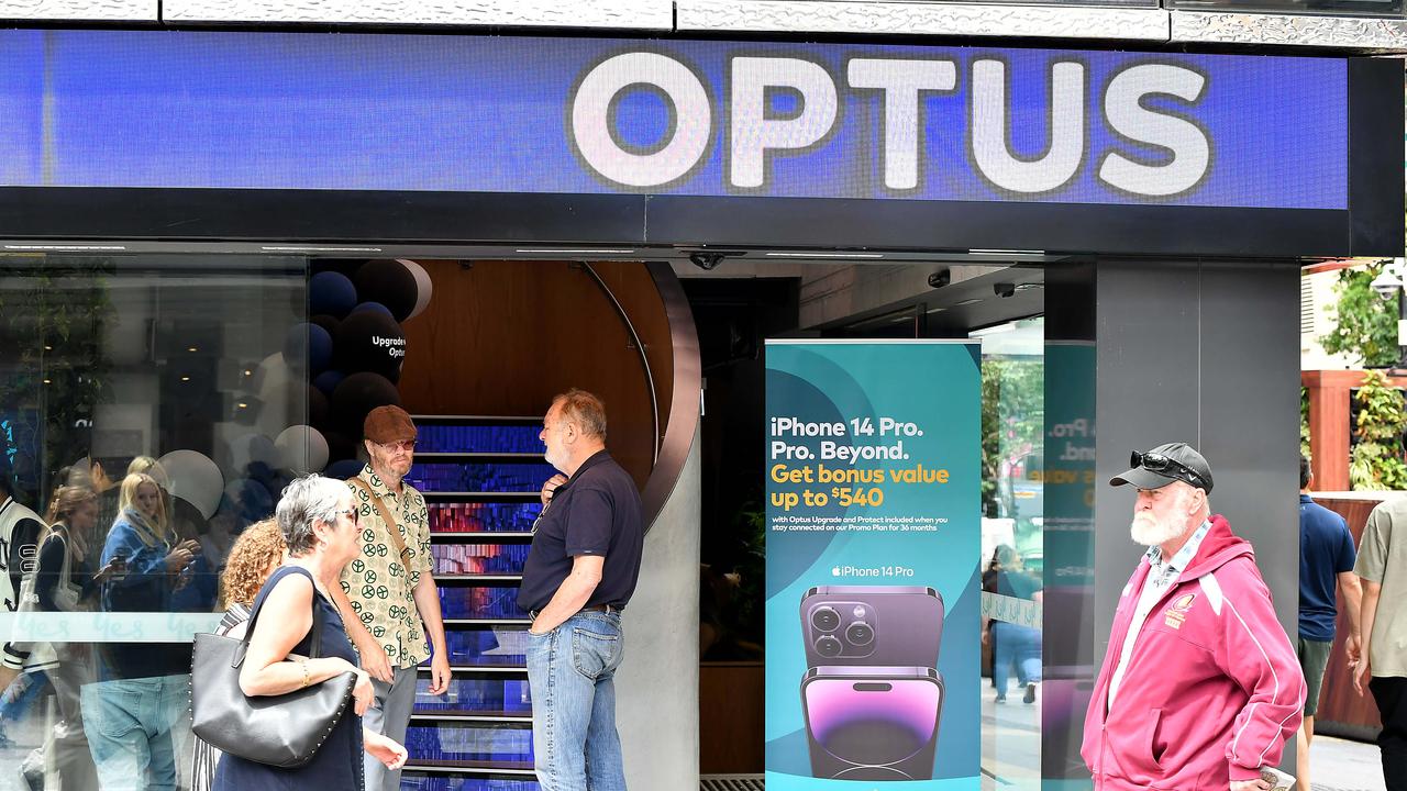 Optus has copped heavy criticism for the breach. Picture: NCA NewsWire / John Gass