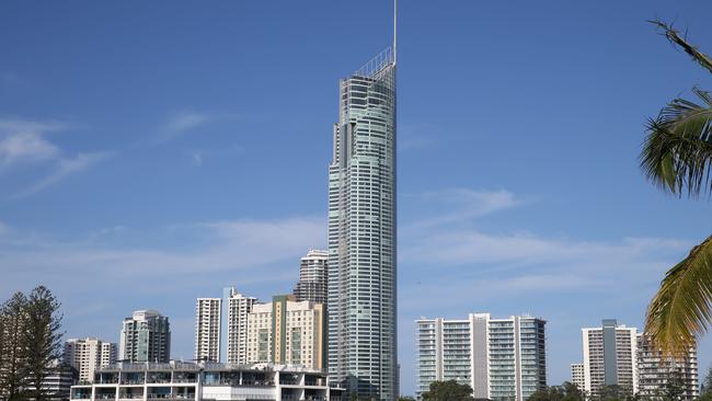 The journey started in 1981 when an older-style house on a 405 sqm site on the western side of Surfers Paradise Boulevard was bought for $310,000. Picture: Glenn Hampson