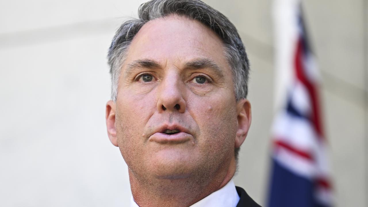 Deputy Prime Minister and Defence Minister Richard Marles says the ADF is keeping a ‘close watch’ on the Chinese flotilla. Picture: NewsWire / Martin Ollman