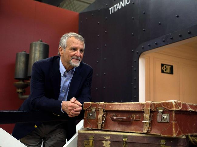 In 2022, Paul-Henri Nargeolet published a book in France about his experiences with the Titanic titled Dans Les Profondeurs Du Titanic (In The Depths Of The Titanic). Picture: AFP