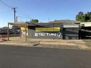 TACO TIME: Taco Love Bro's Dylan Morris is super-excited about his DA for a site at 20 Cathcart St, Lismore, which has previously sold batteries and radiators, to refit for his expanding food business. Picture: Alison Paterson