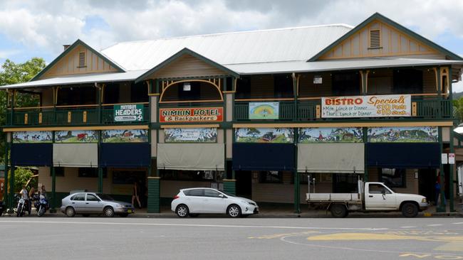 The outside of the Nimbin Hotel. Picture: File