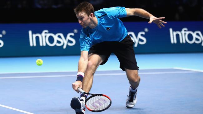 John Peers at the ATP World Tour Finals in London. Photo: Getty Images