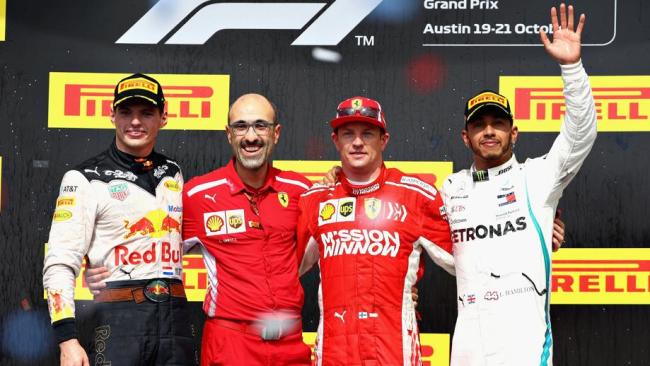 Formula 1 on X: BREAKING: Kimi Raikkonen wins in Austin