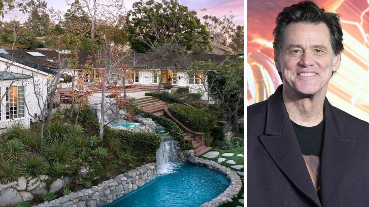 Hollywood funny man Jim Carrey is staring at a jaw-dropping $17m black hole after a big money deal fell through. Picture: Getty