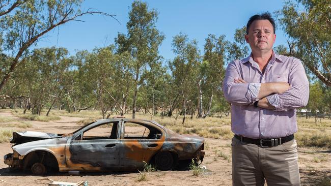 Outgoing NTPA President Paul McCue in Alice Springs. Picture: Emma Murray