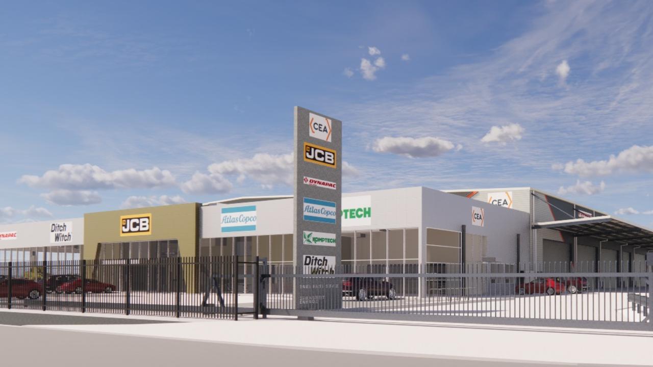 An artist's impression of CEA's new facility at the Connectwest Industrial Park at Darra.