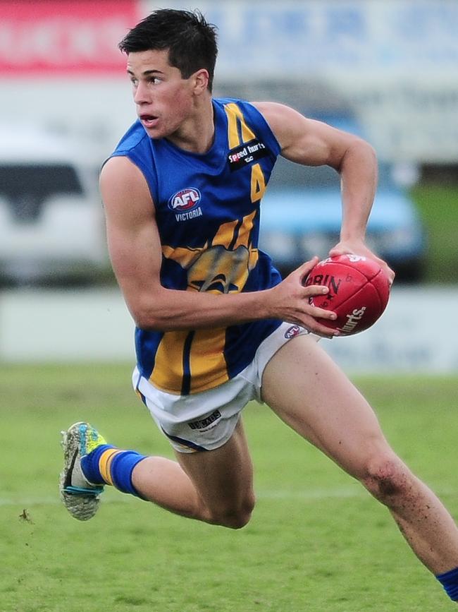 Liam Duggan has developed into a key member of West Coast’s defence Picture: Theo Karanikos.