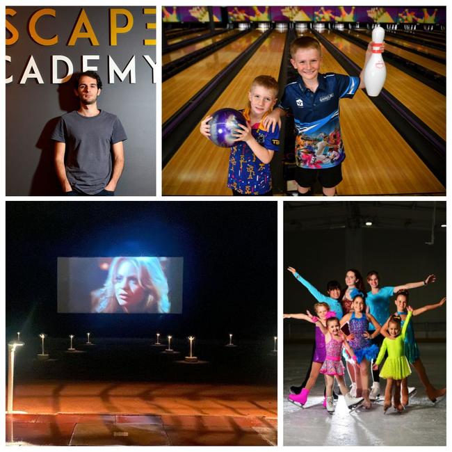 Challenge yourself to the Escape Academy, head along to Kirwan Tenpin &amp; Fun Centre, go on a road trip to the Towers and enjoy some cool fun at Warrina Ice Skating Rink.