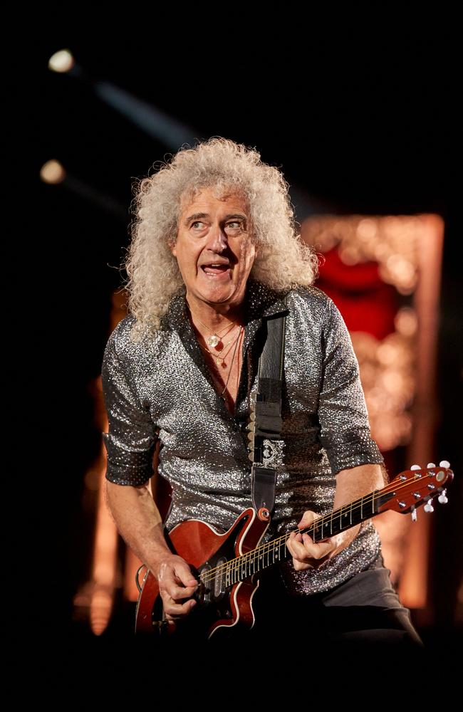 Brian May gave all guitar lovers a night to remember. Picture: Matt Loxton