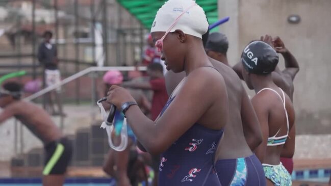 Uganda's Paralympic swimmer Kukundakwe aims for glory in France