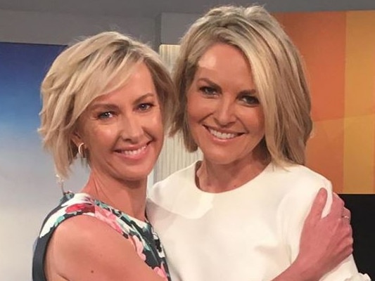 Today show co-hosts Deborah Knight and Georgie Gardner.