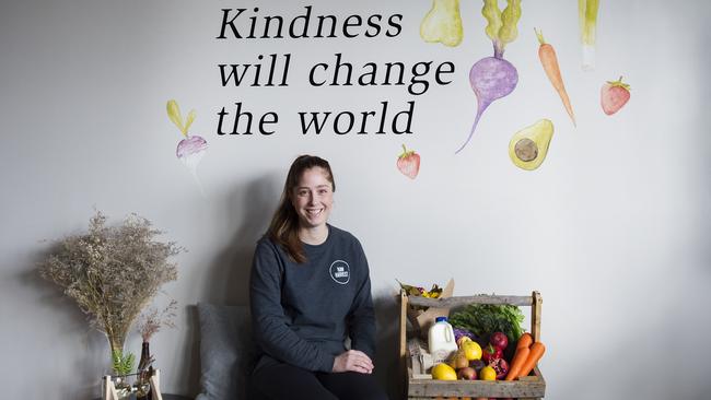 Food focus: Lizi Maskiell at her shop Raw Harvest in Newborough. Picture: Zoe Phillips