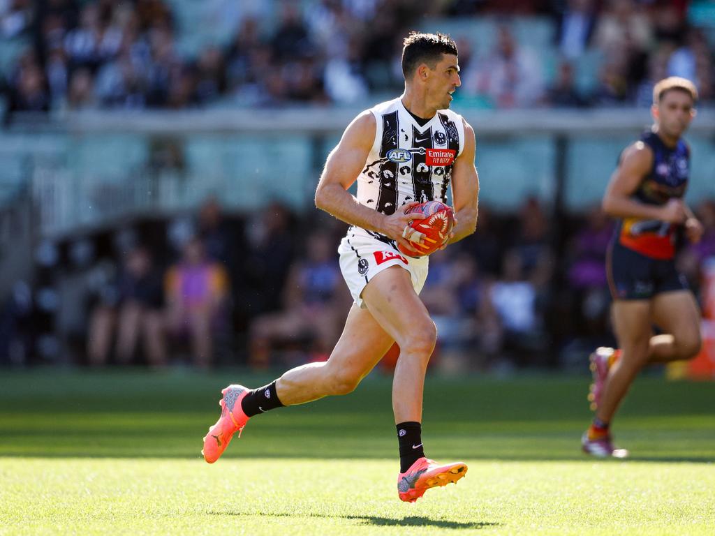 Scott Pendlebury has shown he’s still got it for the Pies in 2024. Picture: Dylan Burns/AFL Photos via Getty Images.