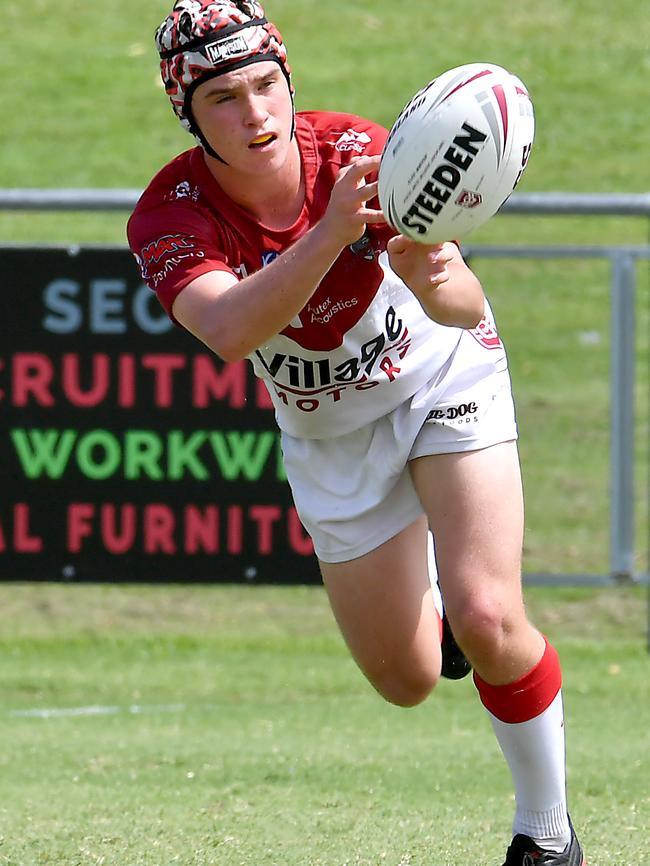 Redcliffe Dolphins player Hayden Potts. Picture, John Gass