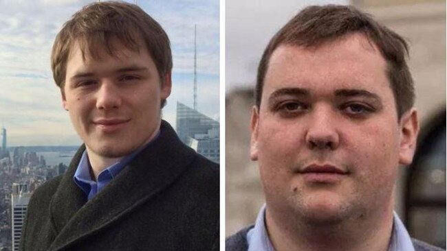 Victims... Edward and William Cousins. Pictures: Supplied