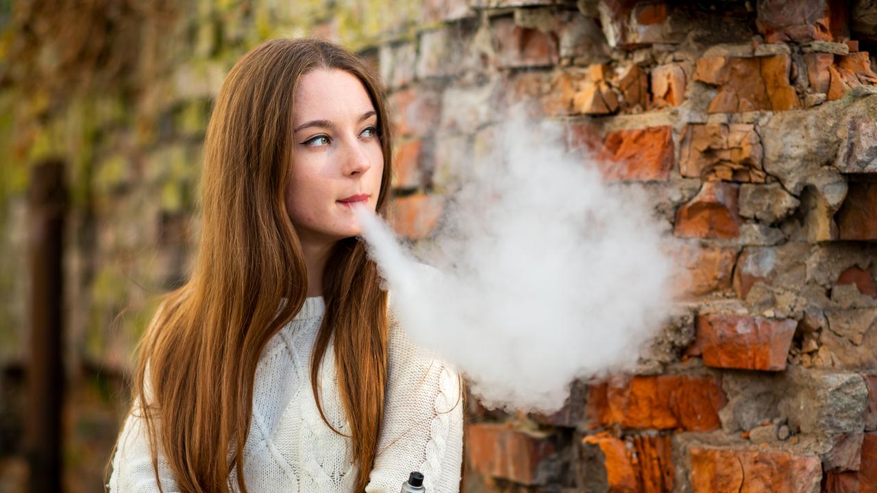 One in eight (12 per cent) young adults 18-29 with no kids smoked cigarettes and 17 per cent vaped.