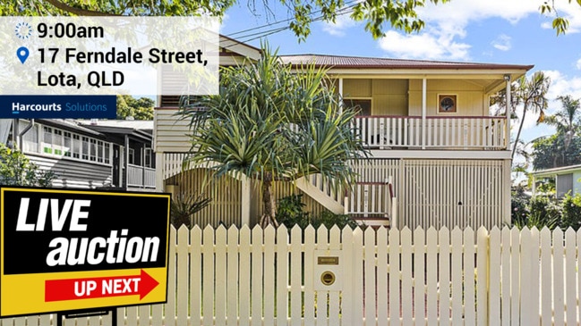 Watch live: Brisbane house auctions