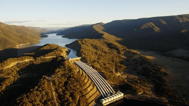 The Snowy Hydro 2.0 scheme at Tumut. Picture: supplied.