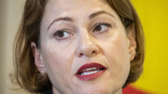 Queensland Deputy Premier Jackie Trad Ms Trad announced a raft of new appointments to Queensland government-owned energy, water, transport, financial and economic businesses. Picture: AAP