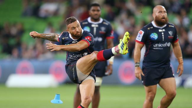 Quade Cooper has spent more time on the paddock than any other Rebel. Picture: Getty