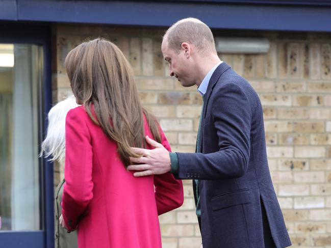 The royal couple visited the charity to learn about their work providing food parcels to those who are struggling financially. Picture: Getty Images