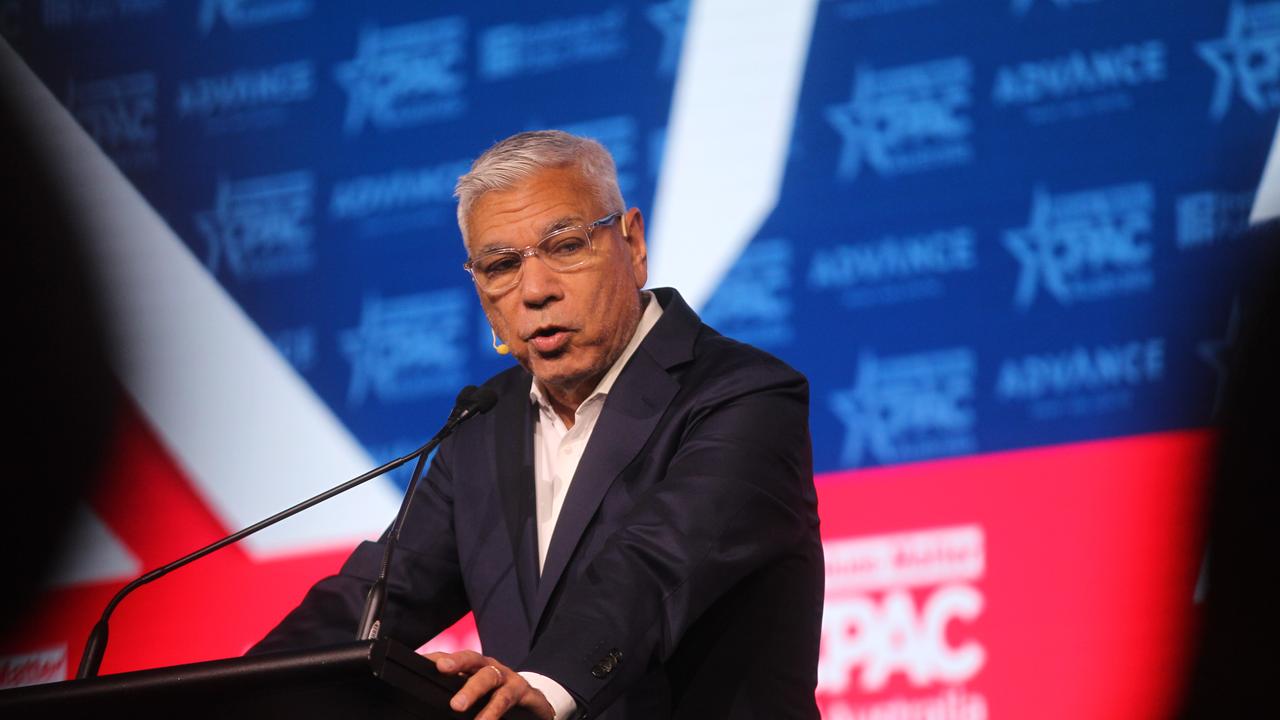 The Salesforce executive beat Warren Mundine. BRISBANE, AUSTRALIA. NewsWire Photos. OCTOBER 5, 2024. CPAC convention for the Institute of Public Affairs. Warren Mundine AO. Picture: NewsWire/ Richard Gosling