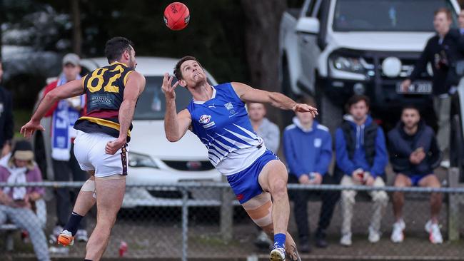 Trent Farmer of East Ringwood bagged five goals. Picture: George Sal