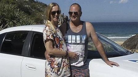 Murdered Mid-North Coast servo worker Mark Tozer, 61, (right) with his wife Lee-Anne Tozer. Mr Tozer died in July 2021 and Conner Fuller is being accused of causing his death. Picture: Facebook / Mark Tozer