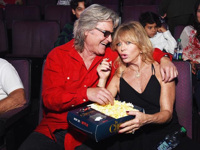 Kurt Russell and Goldie Hawn attend "The Christmas Chronicles" Premiere on November 12, 2018. Picture: Getty