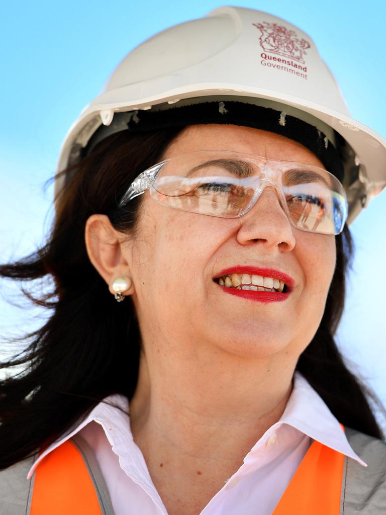 Queensland Annastacia Palaszczuk has stood firm on the opening of the border. Picture: Alix Sweeney