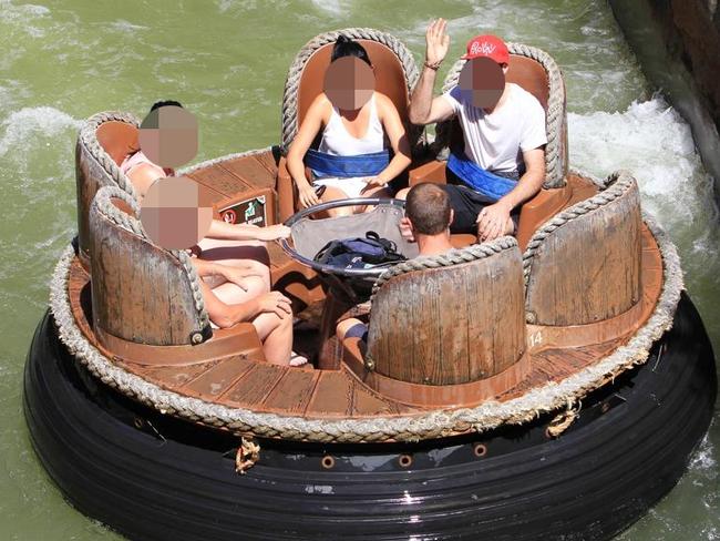Dreamworld's Thunder River Rapid Ride.