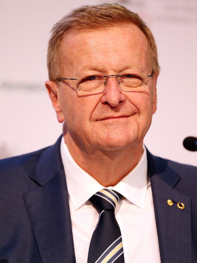 John Coates was reappointed AOC president after a bitter battle.