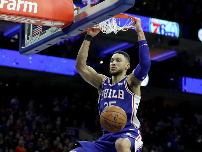 Ben Simmons is currently in fourth