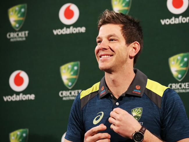 Test captain Tim Paine has led Australian cricket’s resurgence. Picture: Zak Simmonds