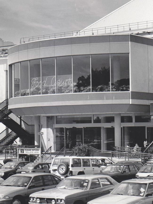 The Knox City Shopping Centre food court entrance