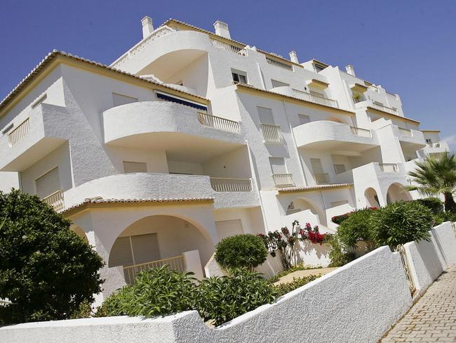 Madeleine McCann disappeared from an apartment in Praia da Luz, Portugal, 10 years ago. Picture: Supplied