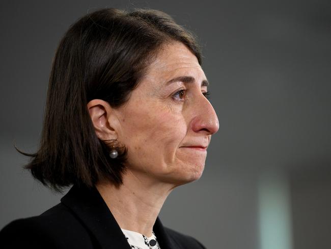 NSW Premier Gladys Berejiklian has kept a cool head throughout the pandemic. Picture: AAP/Dan Himbrechts