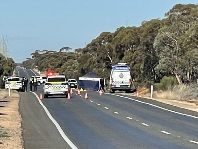 This crash which saw two people die in Carwarp was held up as an example of alleged dangerous overtaking by Ms Martin. Picture: Stuart Kavanagh