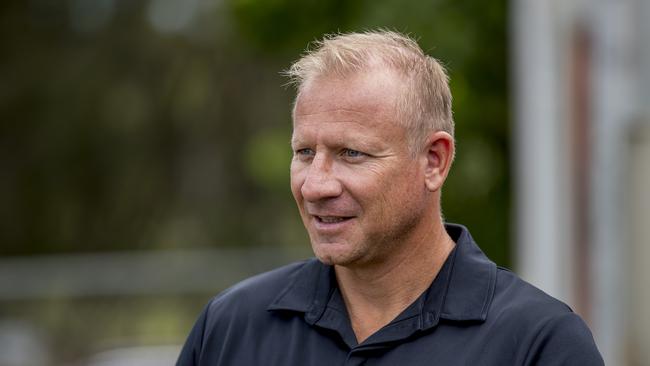 Gold Coast Magic United President Adem Poric said: “Kids are enjoying training but restrictions beyond the field are impossible”. Picture: Jerad Williams