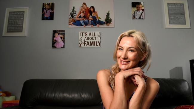 Emmah Money, 31, was adopted as a baby and now has two children of her own. Picture: Tricia Watkinson