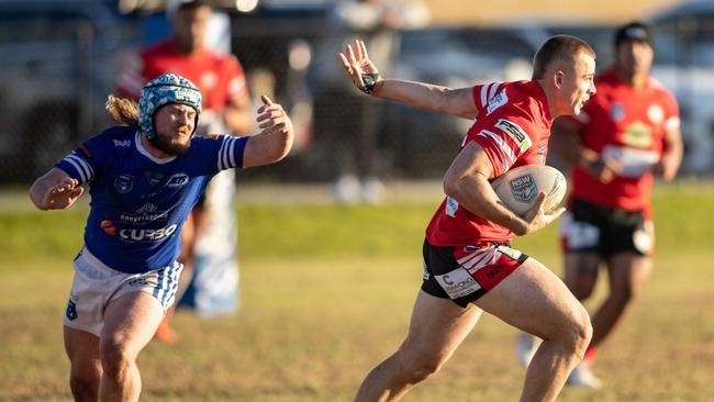 Brenton Doyle O’Donnell makes a break for South West.