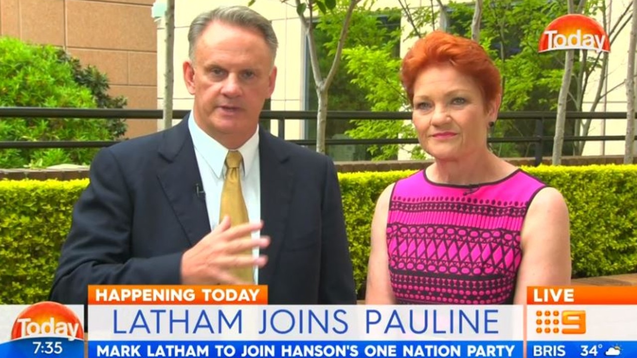 Mark Latham will take on a leadership role as the head of Pauline Hanson’s One Nation party in NSW.