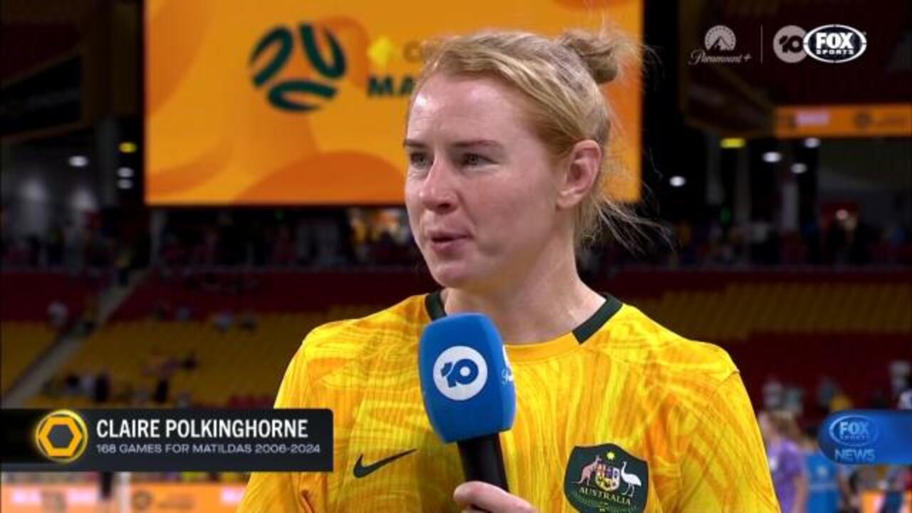 Polkinghorne reflects on Matildas career