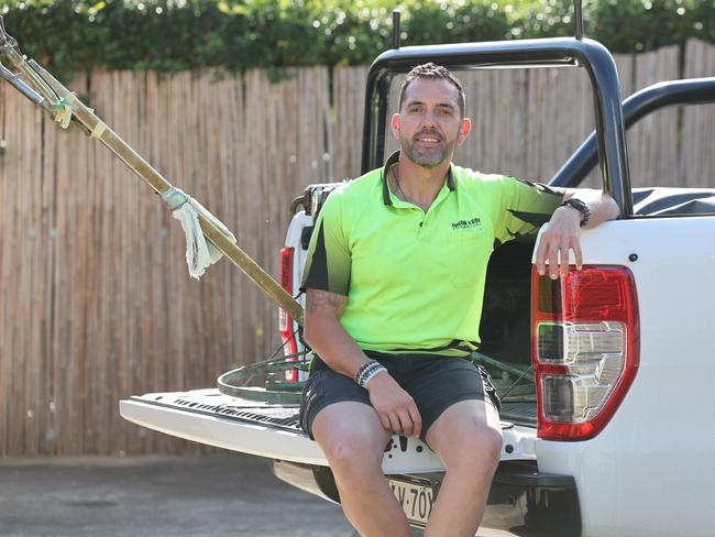 Concreter Phillip Fogolin, from Fogolin and Son Concreting, labelled ticketless parking fines a council “cash grab”. Picture: Rohan Kelly