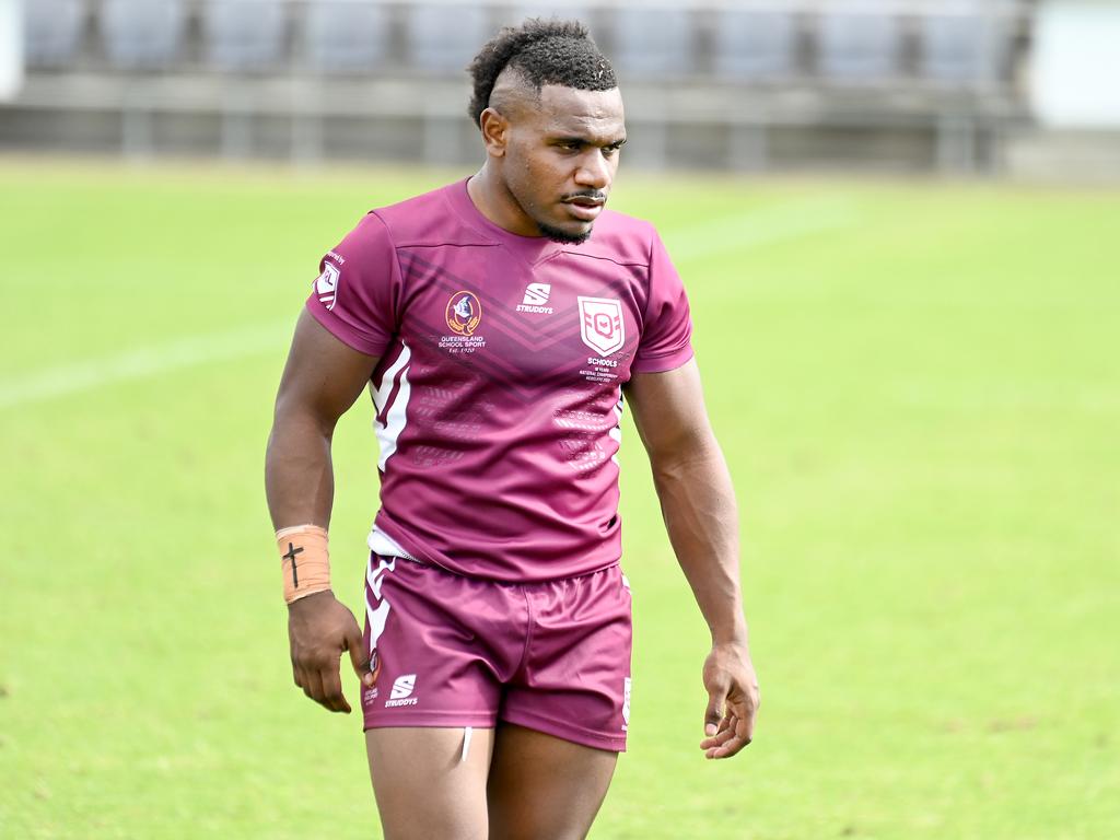 Alton Naiyep is a Queensland recruit for the Sea Eagles. Picture: John Gass