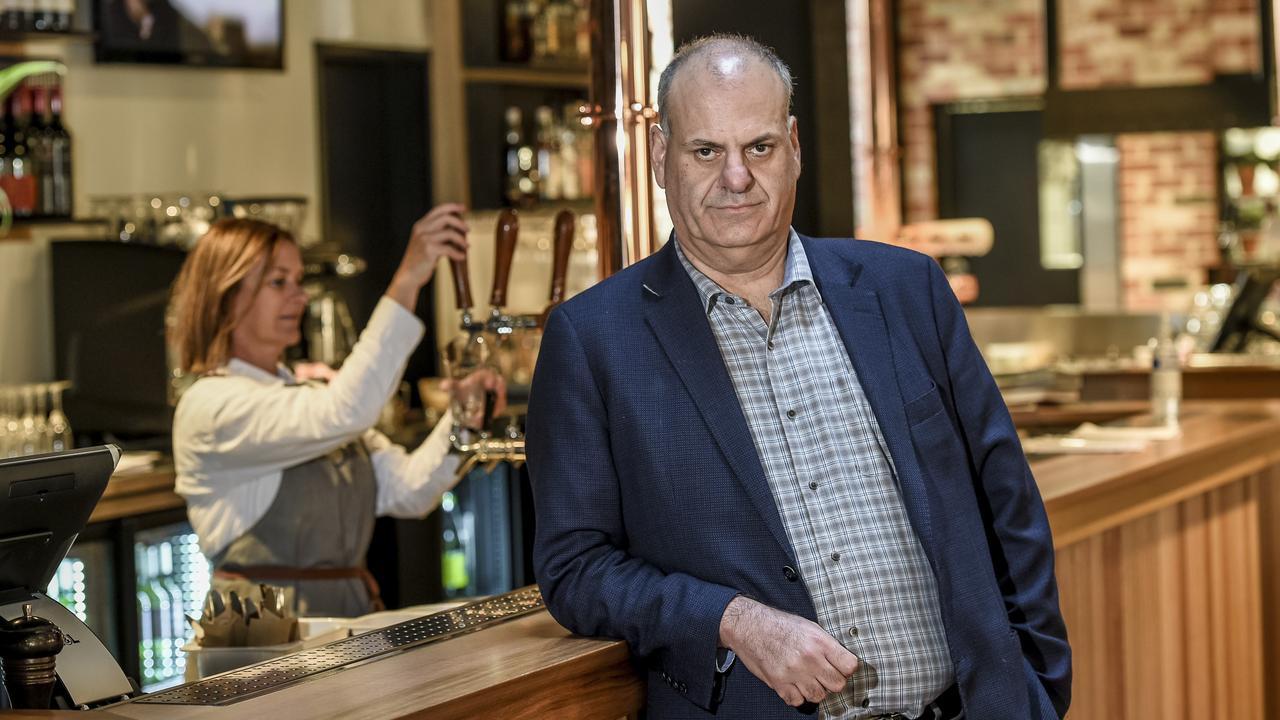 David Basheer, whose family have owned the Strathmore Hotel on North Tce for more than 50 years, said it had been “quite confronting” for his loyal customers and hardworking staff. Picture: Roy Van Der Vegt