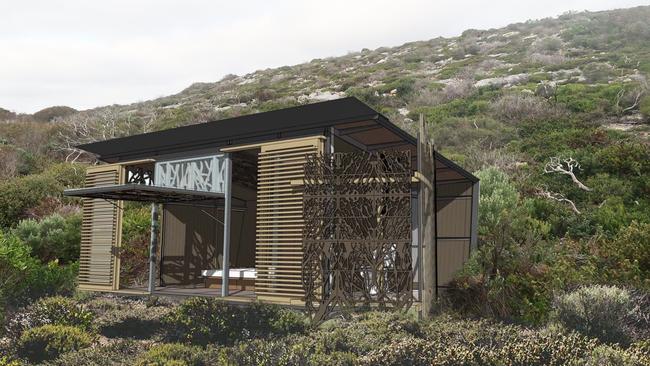 The Australian Walking Company has approval to build sleeping pods on the Kangaroo Island Wilderness Trail. Picture: Australian Walking Company